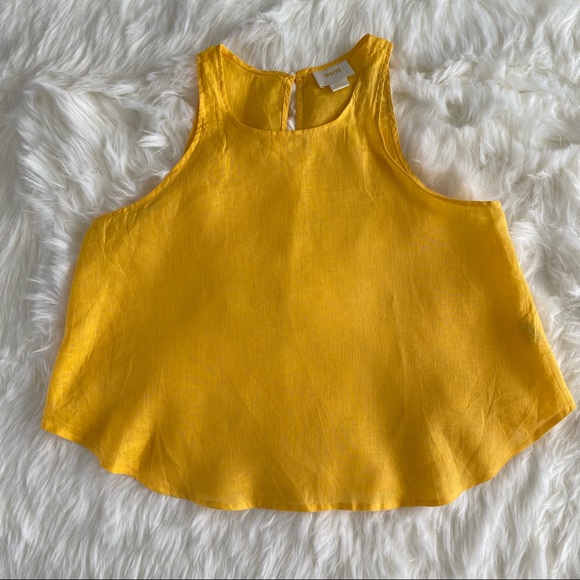 Maeve Anthropologie Linen Top - Picture 3 of 8